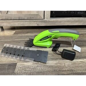 WORKPRO Cordless Grass Shear Shrubbery Trimmer 2-IN-1 Hedge Shears/Grass Cutters
